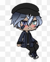 Gachalife Gacha Oc Gachaoc Boy Sticker By Mearrøw - Gacga Life Oc Boy Emoji,Gacha Heartless Boy With Emojis