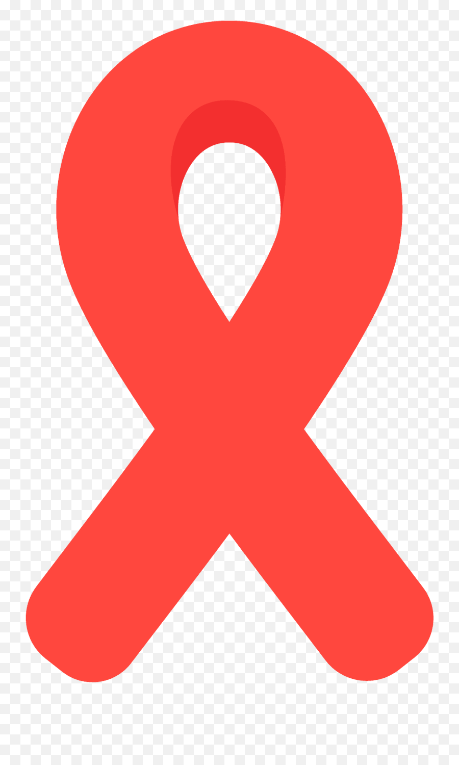 Reminder Ribbon Emoji Clipart - Red Ribbon Emoji,Ribbon Emoji