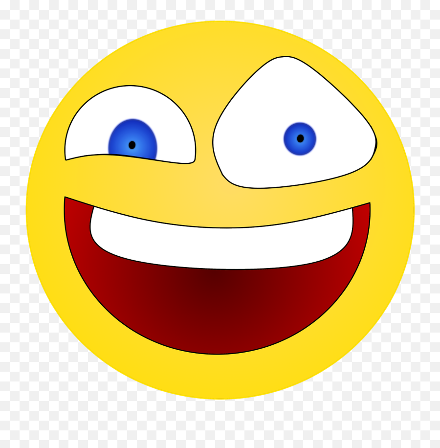 Smiley Emoji Stupid - Happy,Facebook Stupid Emoticons