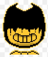 Pixel Art Gallery - Bendy Pixel Art Demon Emoji,Thinking Emoji Forbiddon