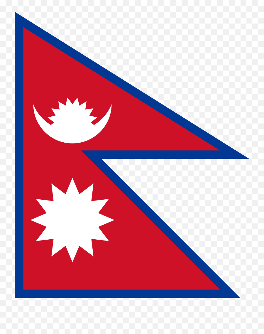 Flag Nepal - Flag Of Nepal Emoji,Flag Plane Emoji