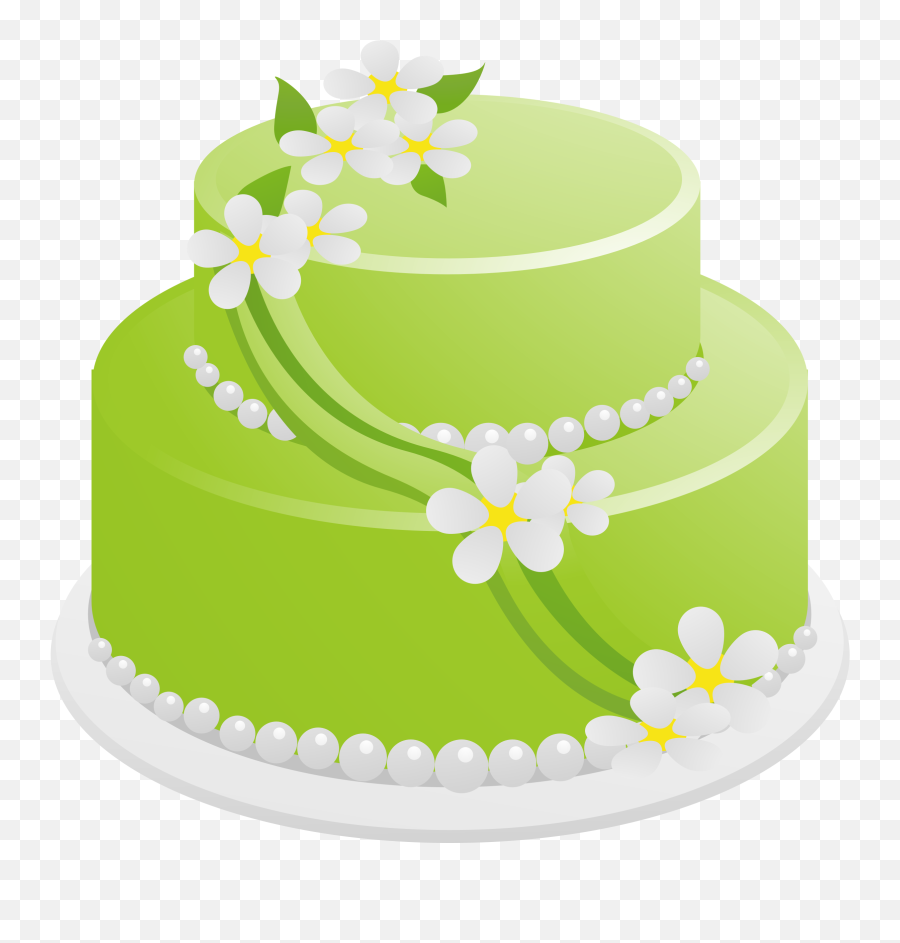 Birthday Cake By Vectorsme Green Birthday Cakes Birthday - Green Birthday Cake Cartoon Emoji,Cake Emoji