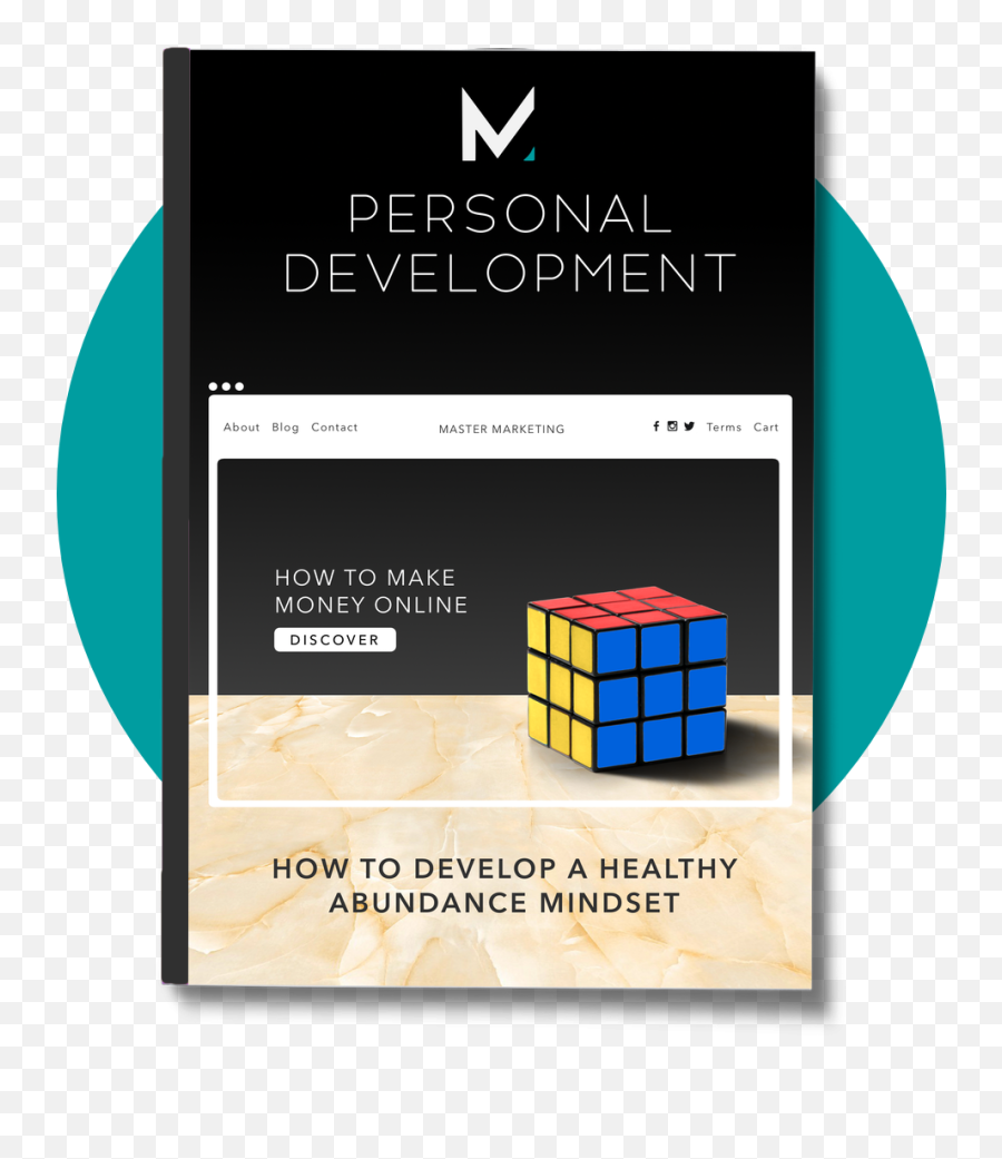 Personal Development How To Develop A Healthy Abundance - Horizontal Emoji,Emotions Powerpoint Template