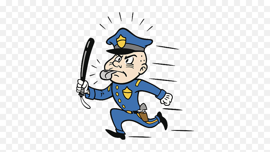 Fictional Characters - Police Running Clipart Transparent Emoji,Detective Emoji Samsung