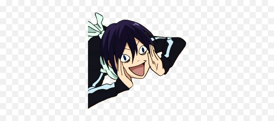 Noragami - Png Yato Funny Face Emoji,Skype Anime Emojis