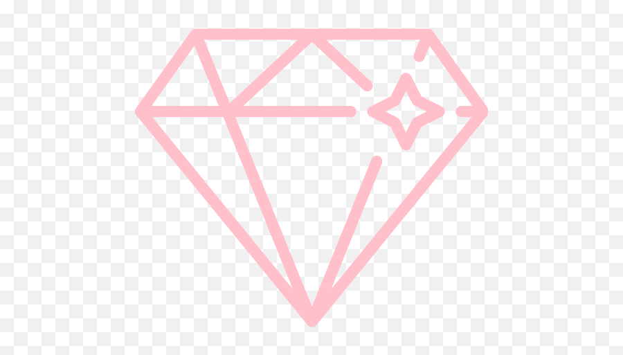 Pink Diamond Icon - Free Pink Diamond Icons Pink Diamond Icon Png Emoji,Diamond Computer Emoticon