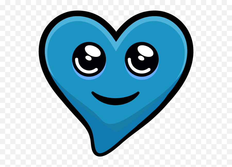 Blue Hearts Stickers By Lic Newtime Emoji,Emoticon Buddy Blue