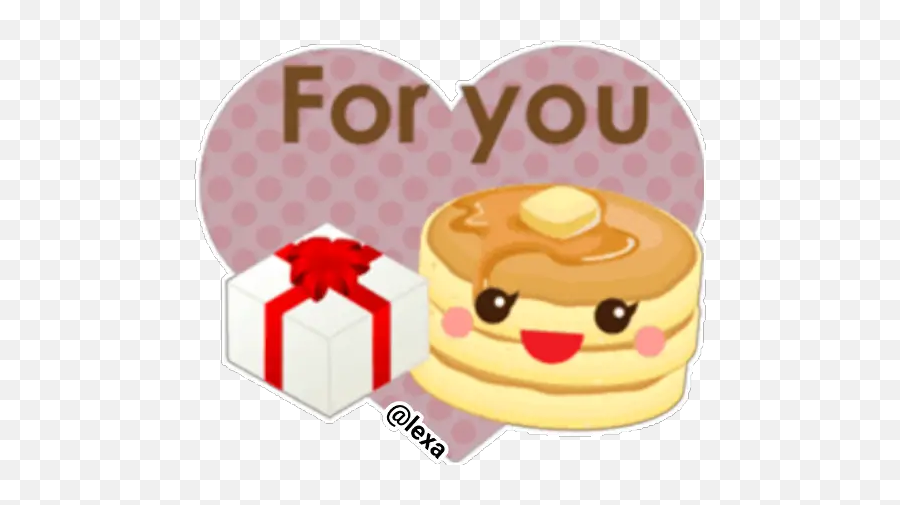 Sticker Maker - L O V E L Y Panqueque Happy Emoji,Emoticon Leche