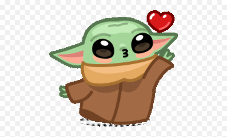 Sticker Maker - Stickers Baby Yoda Animado Emoji,Yoda Emojis Google Talk