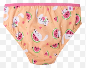 Girlsu0027 Briefs Watermelon Cat Emoji,Mens Underwear Emojis