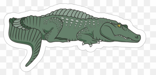Green Gator Mascot Sticker Emoji,Facebook Emoticons, Alligator