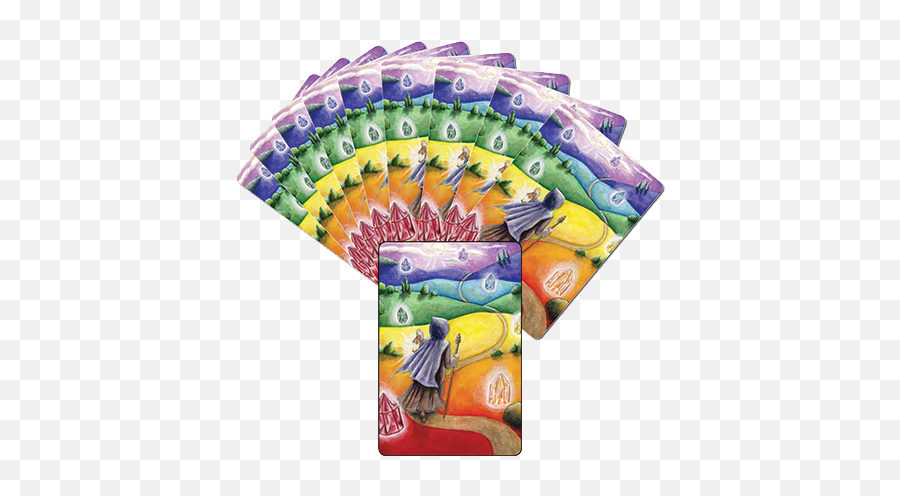 Chakra Wisdom Oracle Cards Deck The Complete Spiritual Emoji,Buff Dudes And Emotions