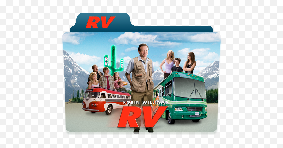 Rv Movie Folder Icon - Designbust Emoji,Vw Bus Emoji