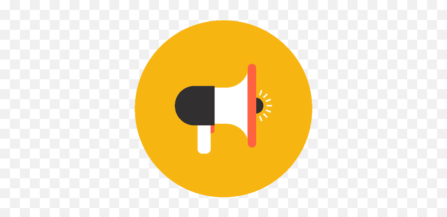 Megaphone Flat Icon - Town Hall Meeting Icon Full Size Png Emoji,Mucel Emoji