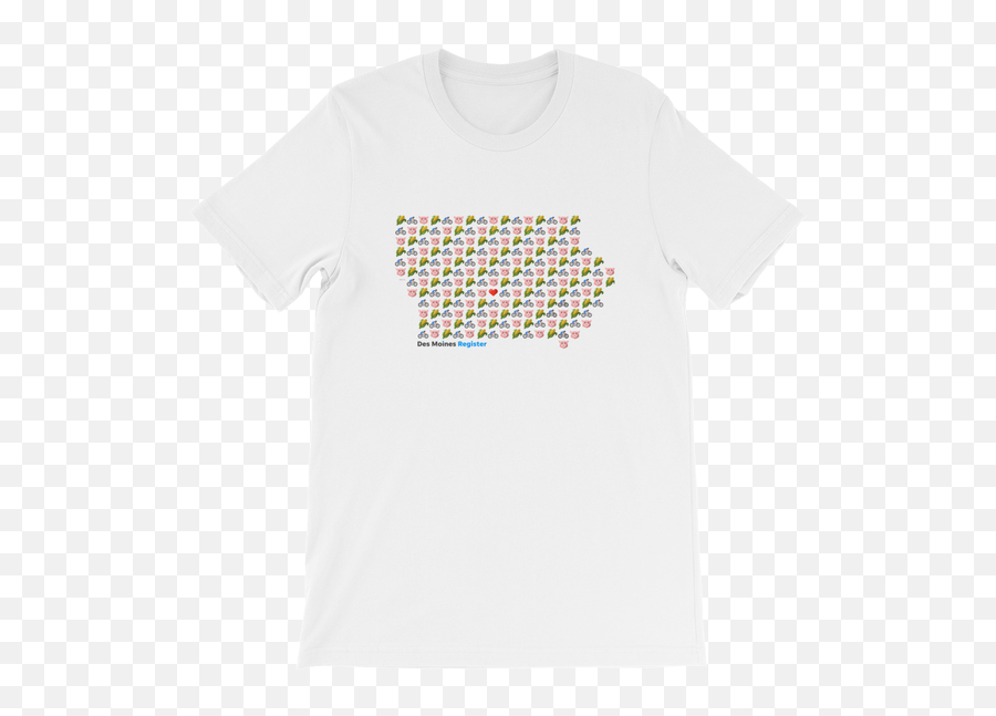 Emoji Iowa T - Shirt,Shoulder Emoji