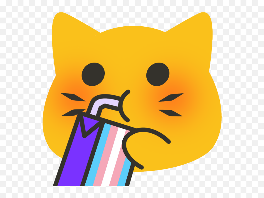 Meow - Transjuice Hexbear Emoji,Discord Emoji Redalert
