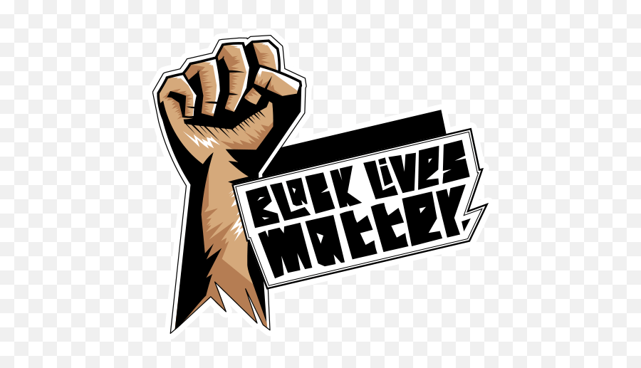 Black Lives Matter By Marcossoft - Sticker Maker For Whatsapp Emoji,Blck Fist Emoji