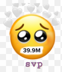 Imoji Freetoedit Imoji Iphon Sticker By Lagrandesoso Emoji,Plaeding Face Emoji