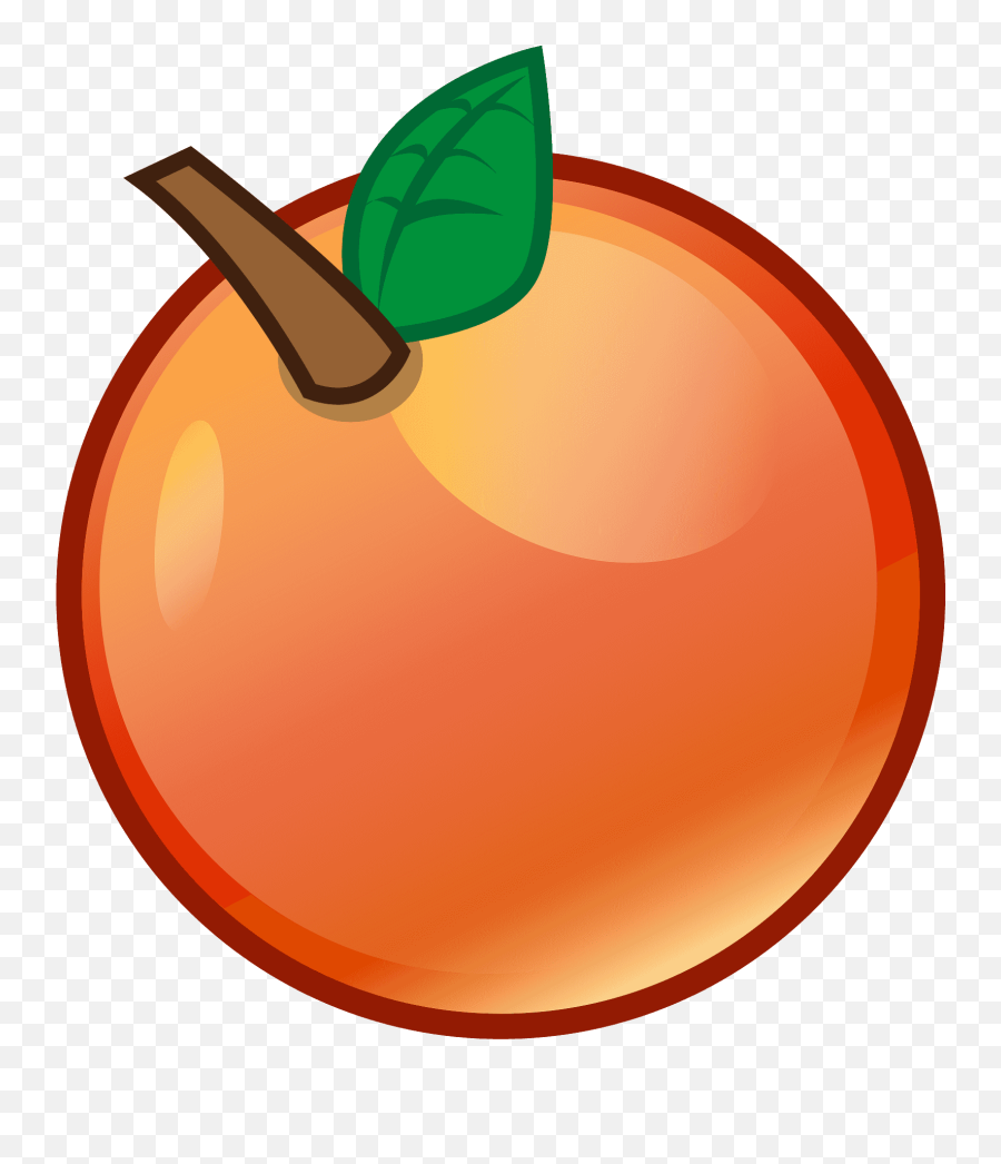 Tangerine Emoji Clipart Free Download Transparent Png,What Does Peach Emoji Mean