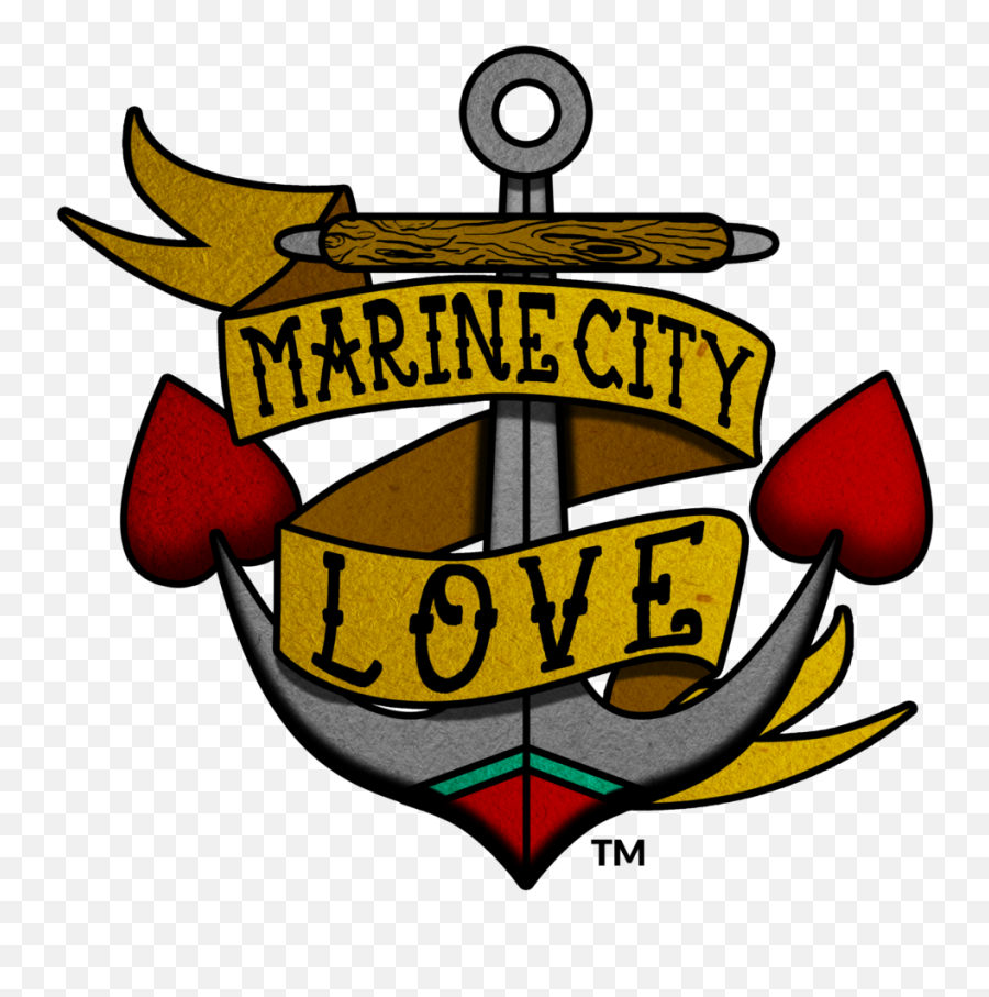 Marine City Love - Emblem Emoji,Usmc Flag Emoji