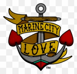 Marine City Love - Emblem Emoji,Usmc Flag Emoji