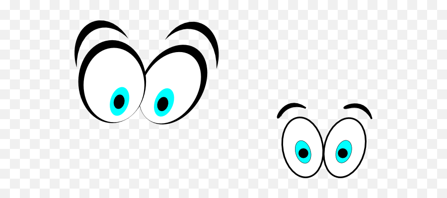 Shocked Cartoon Eyes Png - Clipart Scared Eyes Png Emoji,Cartoon Eyes Emotions