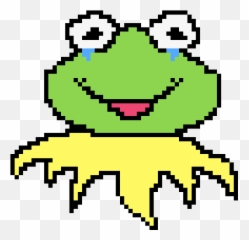 Kermit The Sad Pixel - Dot Emoji,Kermit Emoticon