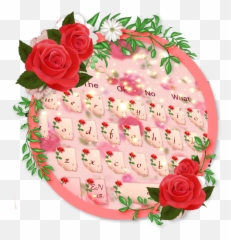 Rose Romance Keyboard Theme - Google Play Girly Emoji,Rosette Emoji