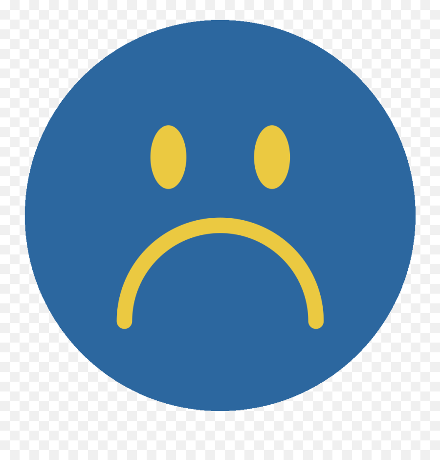 Sad Face Sticker By Refinery29 - Happy Emoji,Blue Sad Emoji