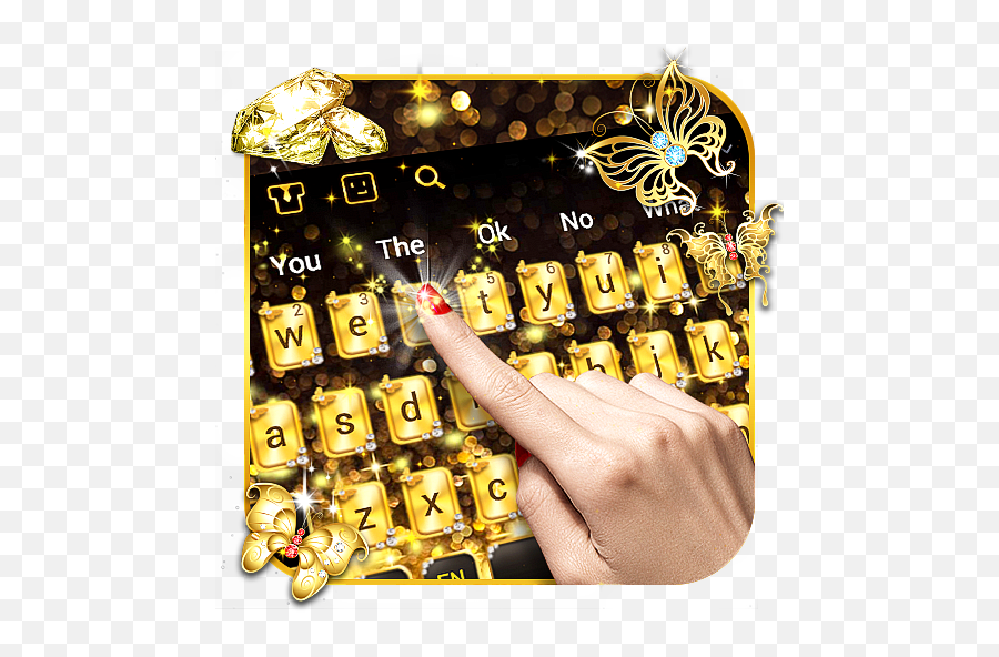 Download Gold Diamond Keyboard On Pc U0026 Mac With Appkiwi Apk - Office Equipment Emoji,Pink Diamond Emoji