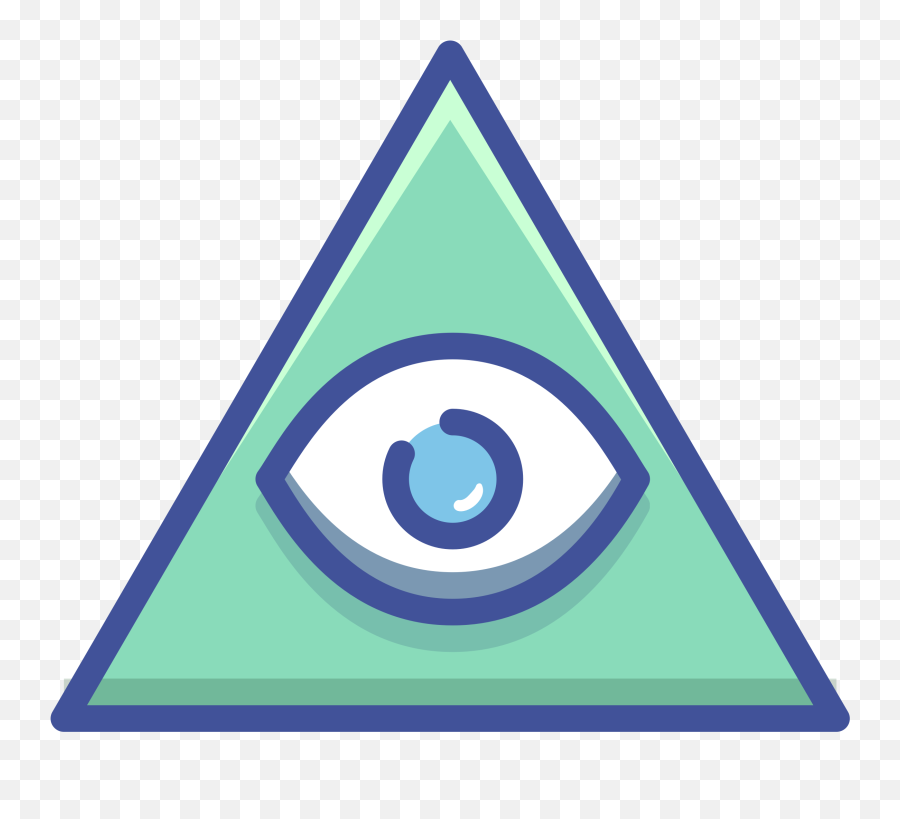 All Seeing Eye Pyramid Png - Png Triangle Eye Emoji,Pyramid Emoji