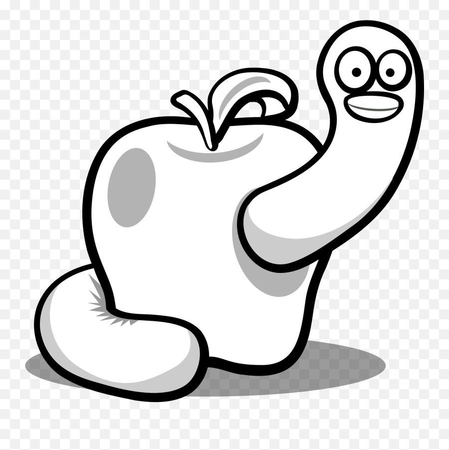 Worm Clipart Outline Worm Outline Transparent Free For - Black And White Colouring Book Emoji,Gummy Worm Emoji