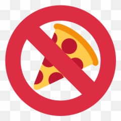 No Pizza For Transphobes - No Pizza Emoji,Emojis Pizza