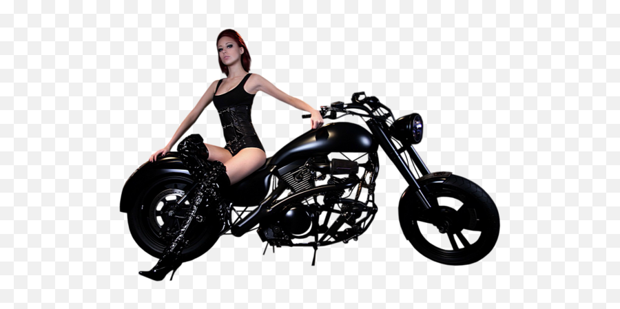 Girl On Bike - Girls On Motorcycles Png Emoji,Girls Emoji Tank