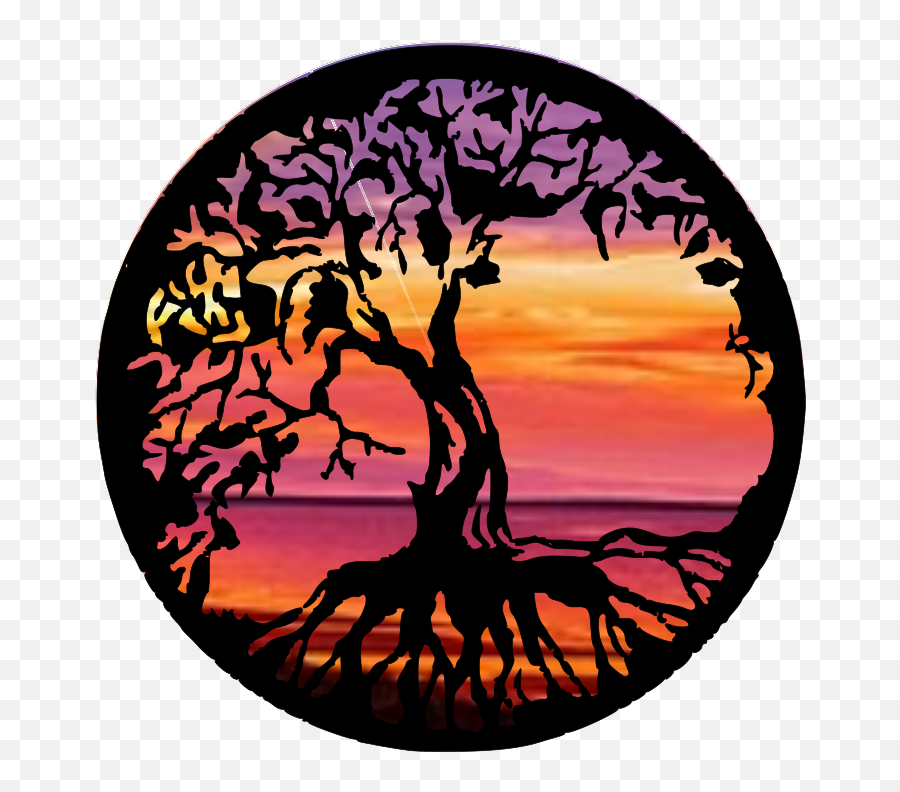 Another Tree Of Life - Bragging Rights Scroll Saw Village Red Sky At Morning Emoji,Bragging Emoji