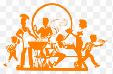 Summer Cookout Clipart 5 - Family Bbq Clipart Emoji,Cookout Emoji