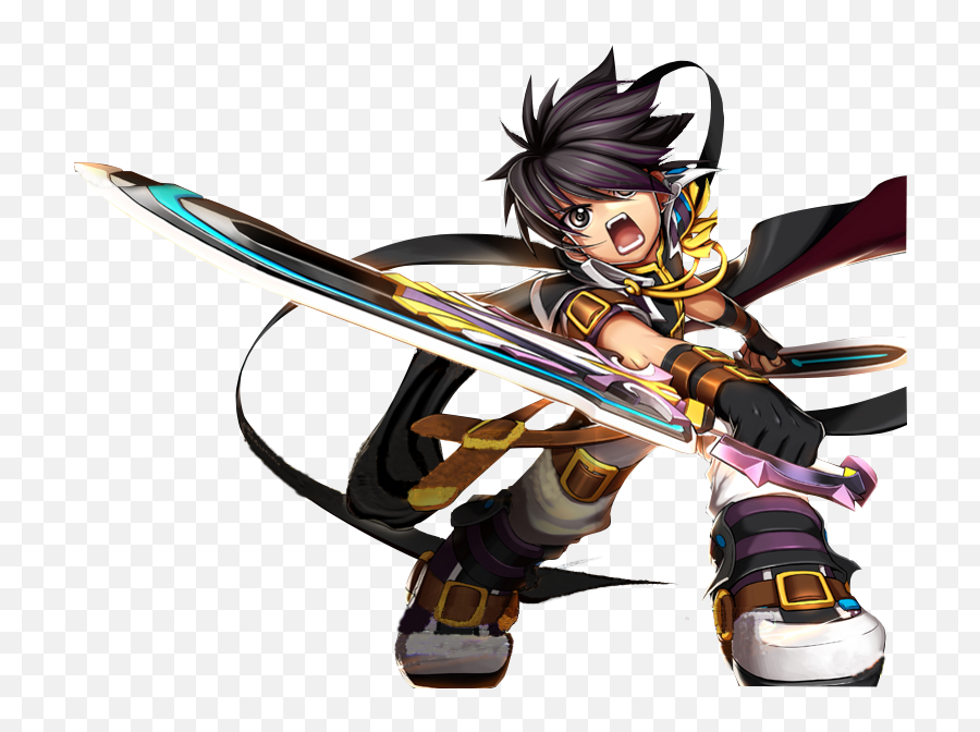 Arcana Ƒ Januari 2012 - Grand Chase Sieghart Png Emoji,Elsword Emotion Commands