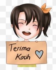 Gambar Animasi Terima Kasih Untuk Ppt - Anime Ucapan Terima Kasih Emoji,Emoticon Bergerak Untuk Powerpoint