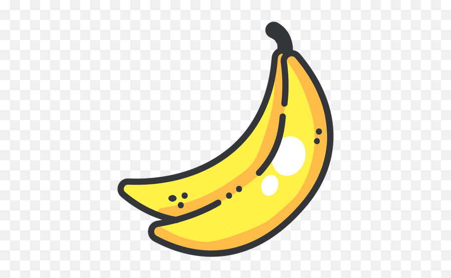 Banana Icon Png 73722 - Free Icons Library Transparent Banana Vector Png Emoji,Banan Emoji