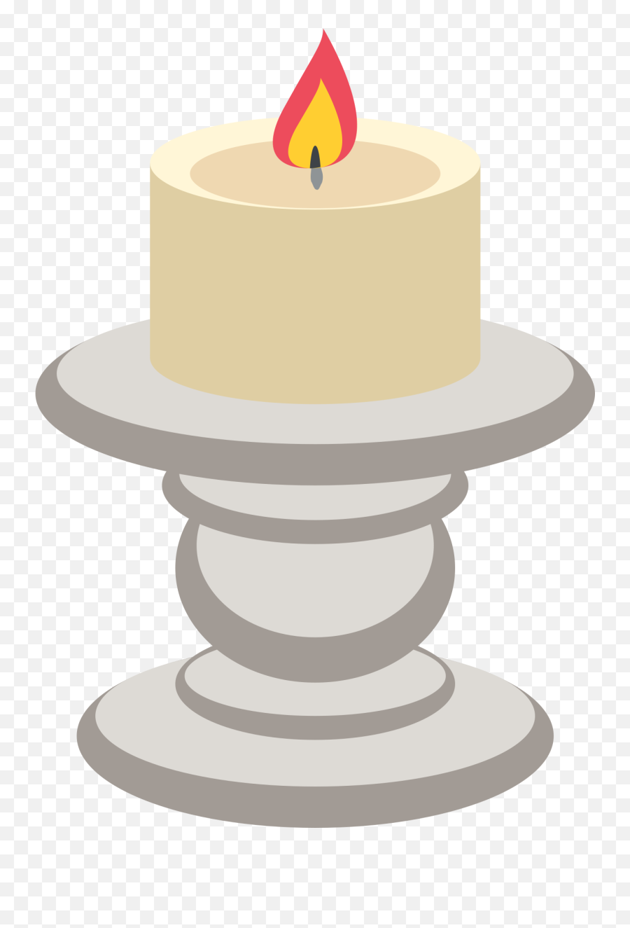 Candle Emoji Clipart - Svíka Png,Candle Emoji