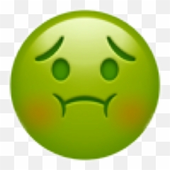 Sick Barf Ew Abouttothrowup - Nauseated Face Emoji,Puking Emoji