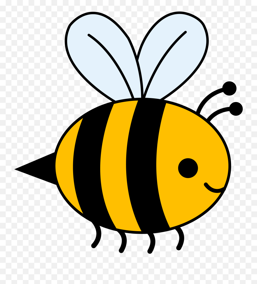Bumble Bee Honey Bee Clipart Image Cartoon Honey Bee Flying - Bumble Bee Clip Art Emoji,Honey Bee Emoji