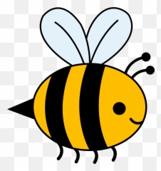 Bumble Bee Honey Bee Clipart Image Cartoon Honey Bee Flying - Bumble Bee Clip Art Emoji,Honey Bee Emoji