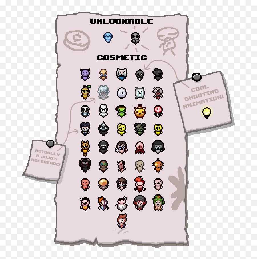 All New Co - Op Babies In Booster Pack 5 Bindingofisaac Binding Of Isaac Sans Baby Emoji,Asriel Emoji