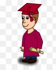 Graduate Clipart Sad Graduate Sad Transparent Free For - Comic Character Student Png Emoji,Birrete Emoticon Fb