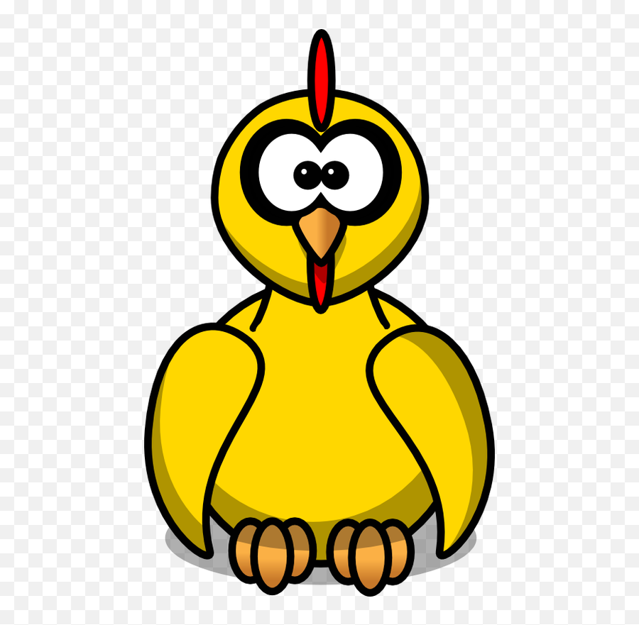 Cartoon Chicken Clip Art - Clipartix Cartoon Chicken Bird Clipart Emoji,Chicken Emoji Png