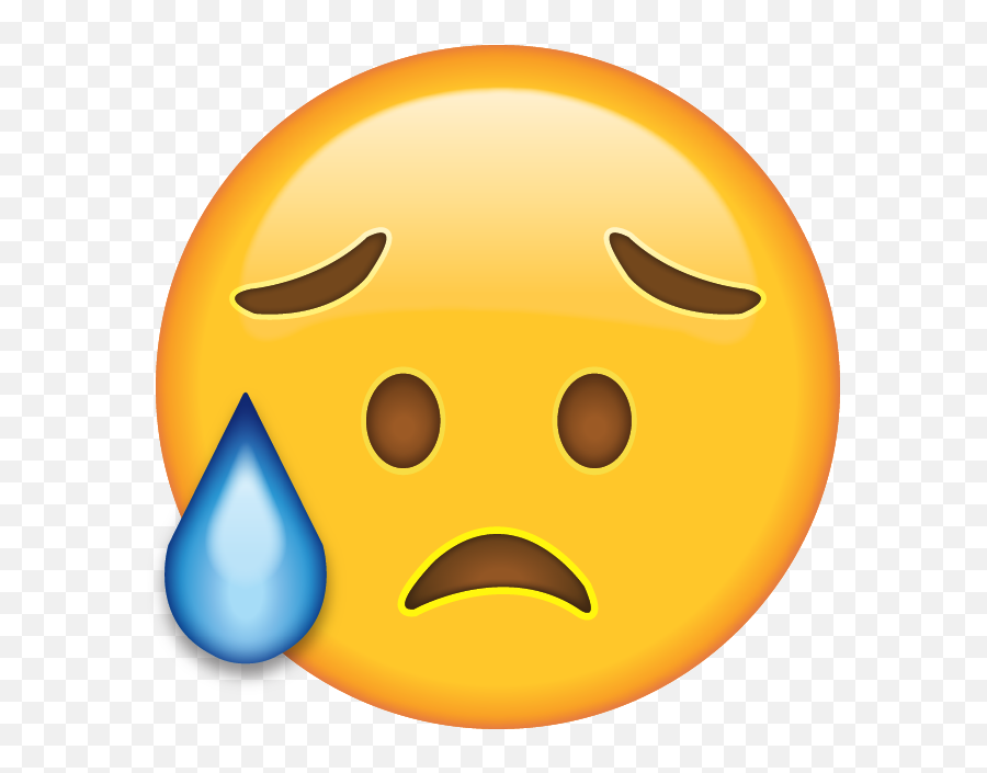 Emojis Png Transparent - Crying Emoji Png Transparent Image Disappointed But Relieved Face,Laughing Crying Emoji Meme