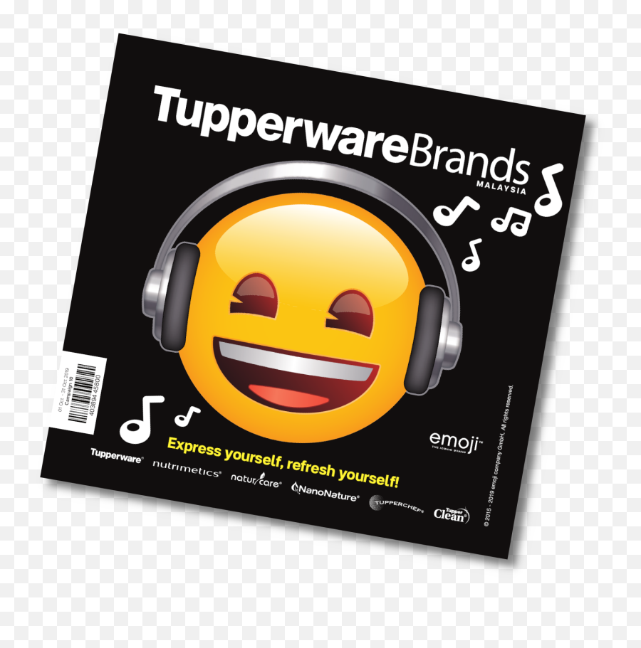 October 2019 Catalog Official Tupperware Brands Malaysia - Rita Emoji,Emoji Company