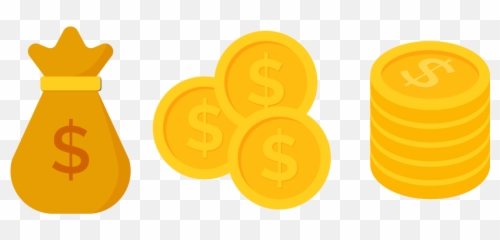Dollar Clipart Dollar Coin Dollar - Free Gold Coin Clipart Emoji,Whats Emojis For Dollors