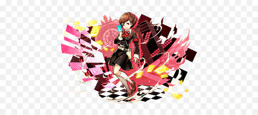 Pan - Hime Persona Stan Hiatus On Twitter Puzzle And Persona 3 Femc Puzzle Dragons Emoji,Futaba Sakura Emoticons